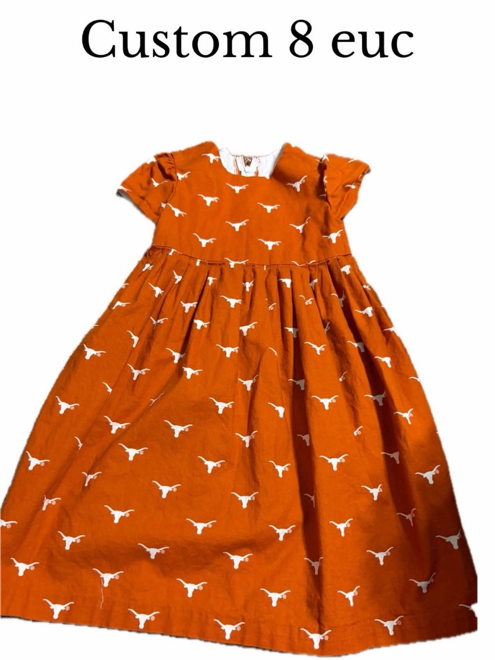 Texas longhorns size 8 dress